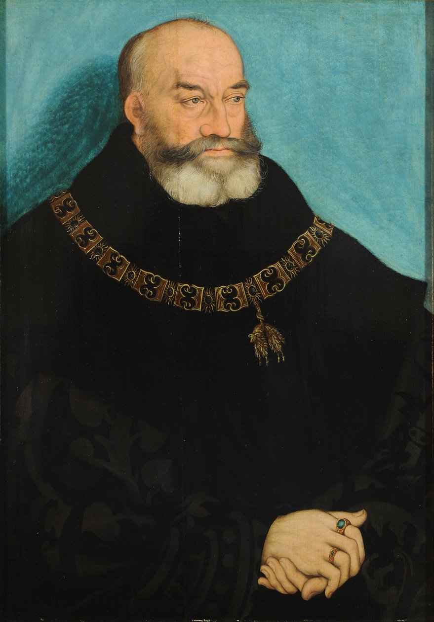 Bildnis Georgs des Bärtigen, Herzog von Sachsen von Lucas Cranach the Elder