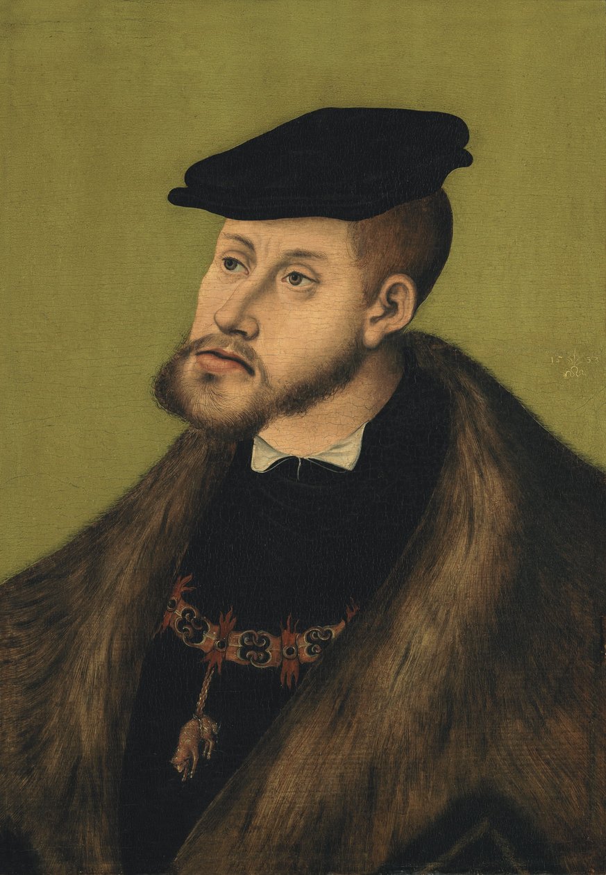 Bildnis Kaiser Karls V. von Lucas Cranach the Elder
