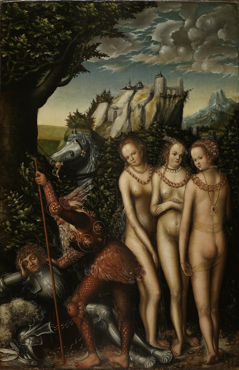 Das Urteil des Paris von Lucas Cranach the Elder