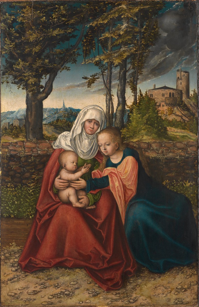 Hl. Anna Selbdritt von Lucas Cranach the Elder
