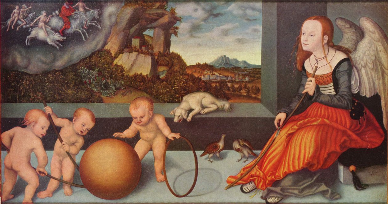 Melancholie von Lucas Cranach the Elder