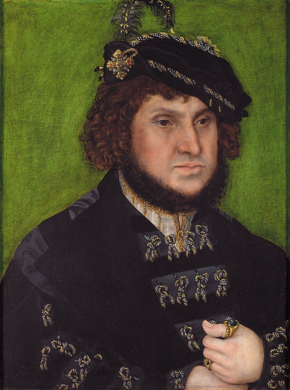 Porträt von Johann der Beständige von Lucas Cranach the Elder