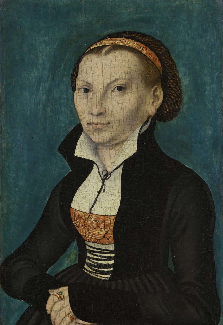 Porträts von Martin Luther und Katharina von Bora von Lucas Cranach the Elder