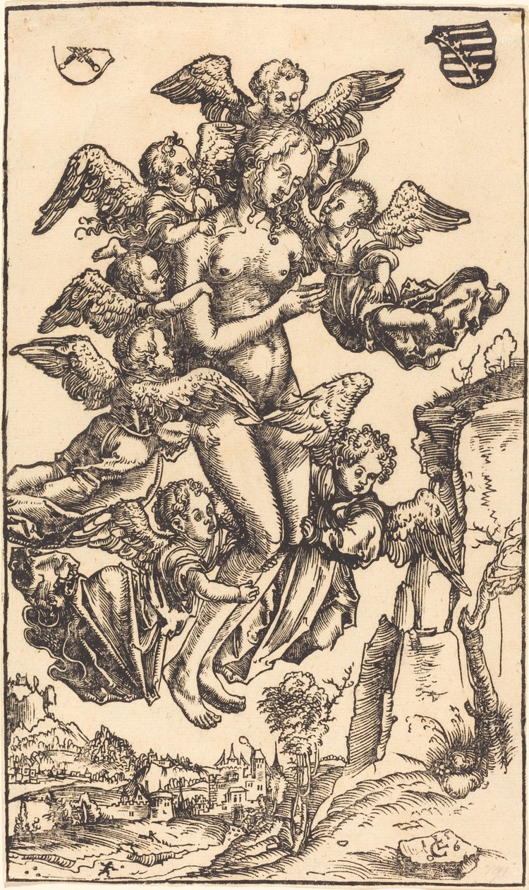Die Ekstase der Heiligen Maria Magdalena von Lucas Cranach the Elder