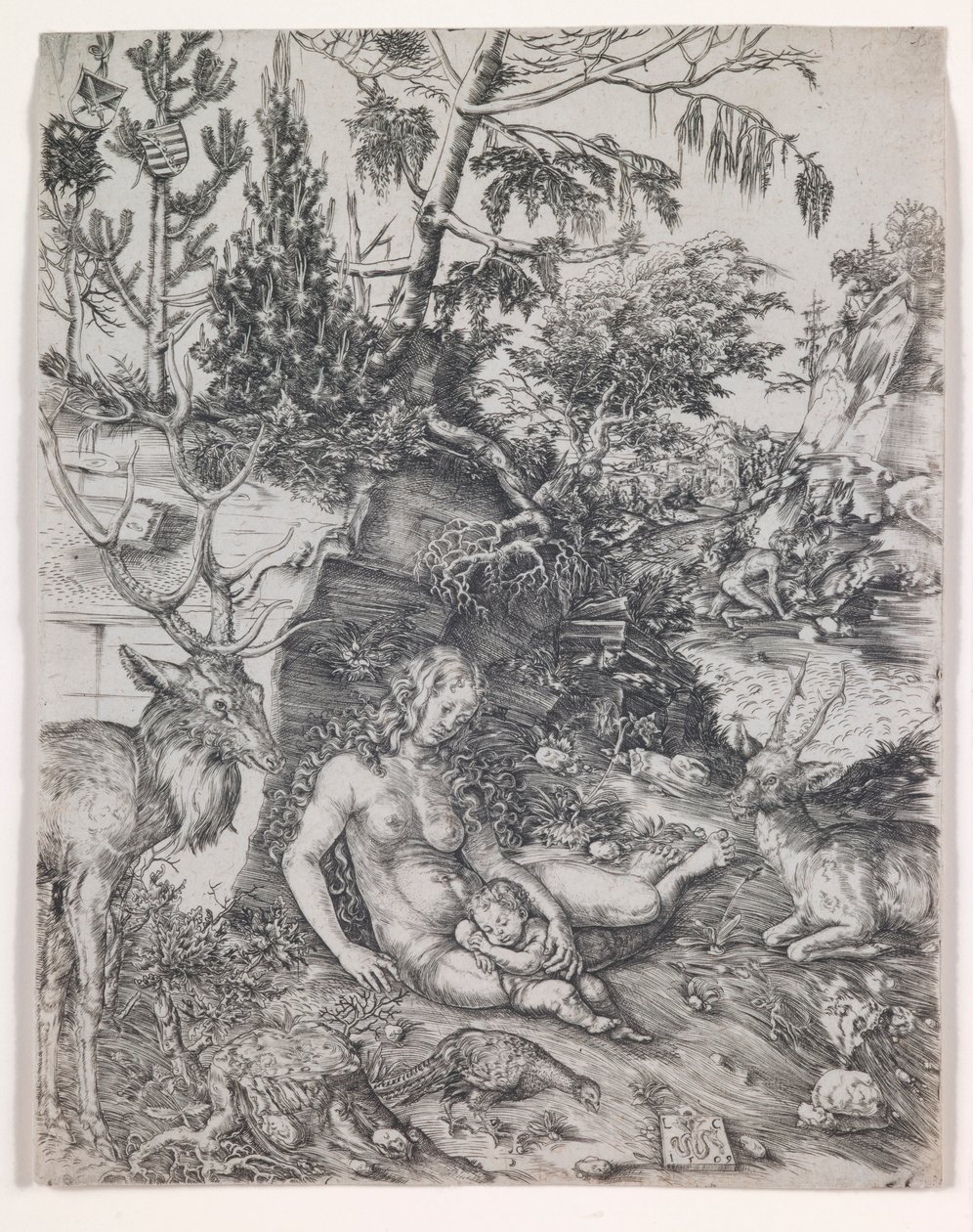 Die Buße des Heiligen Johannes Chrysostomus von Lucas Cranach the Elder