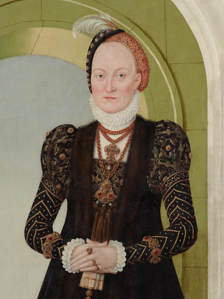 Anna von Dänemark, Herzogin von Sachsen von Lucas Cranach the Younger