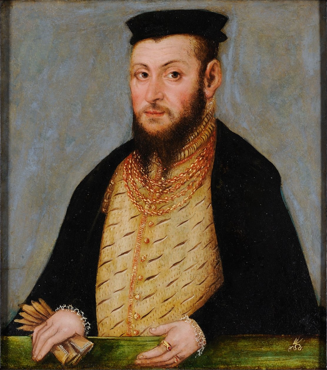 Porträt von Sigismund II. Augustus von Lucas Cranach the Younger