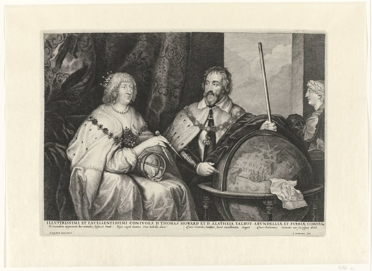 Thomas Howard, 2. Graf von Arundel und seine Frau Alatheia Talbot von Lucas Vorsterman (I)