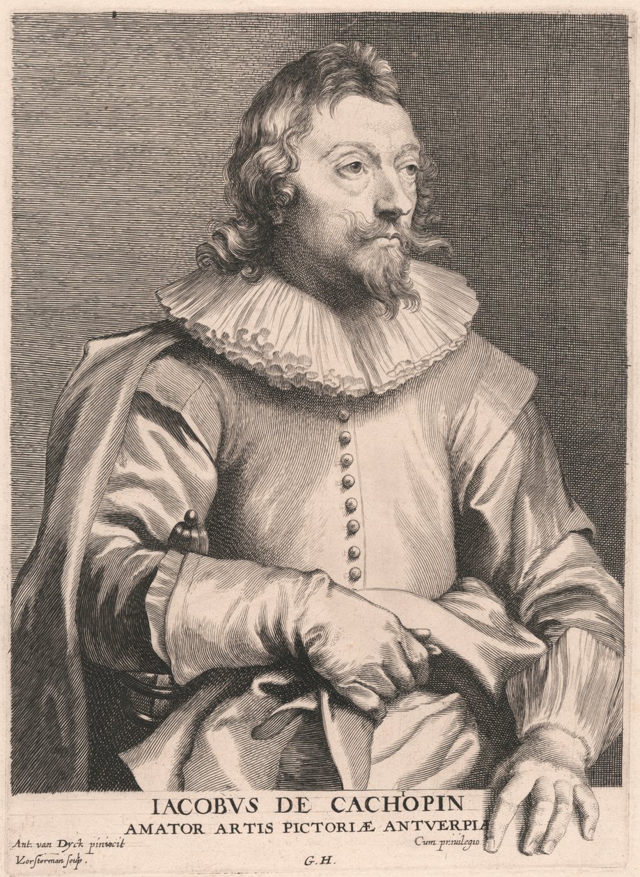 Jacobvs de Cachopin, Amator Artis Pictoriae Antuerpia von Lucas Vorsterman