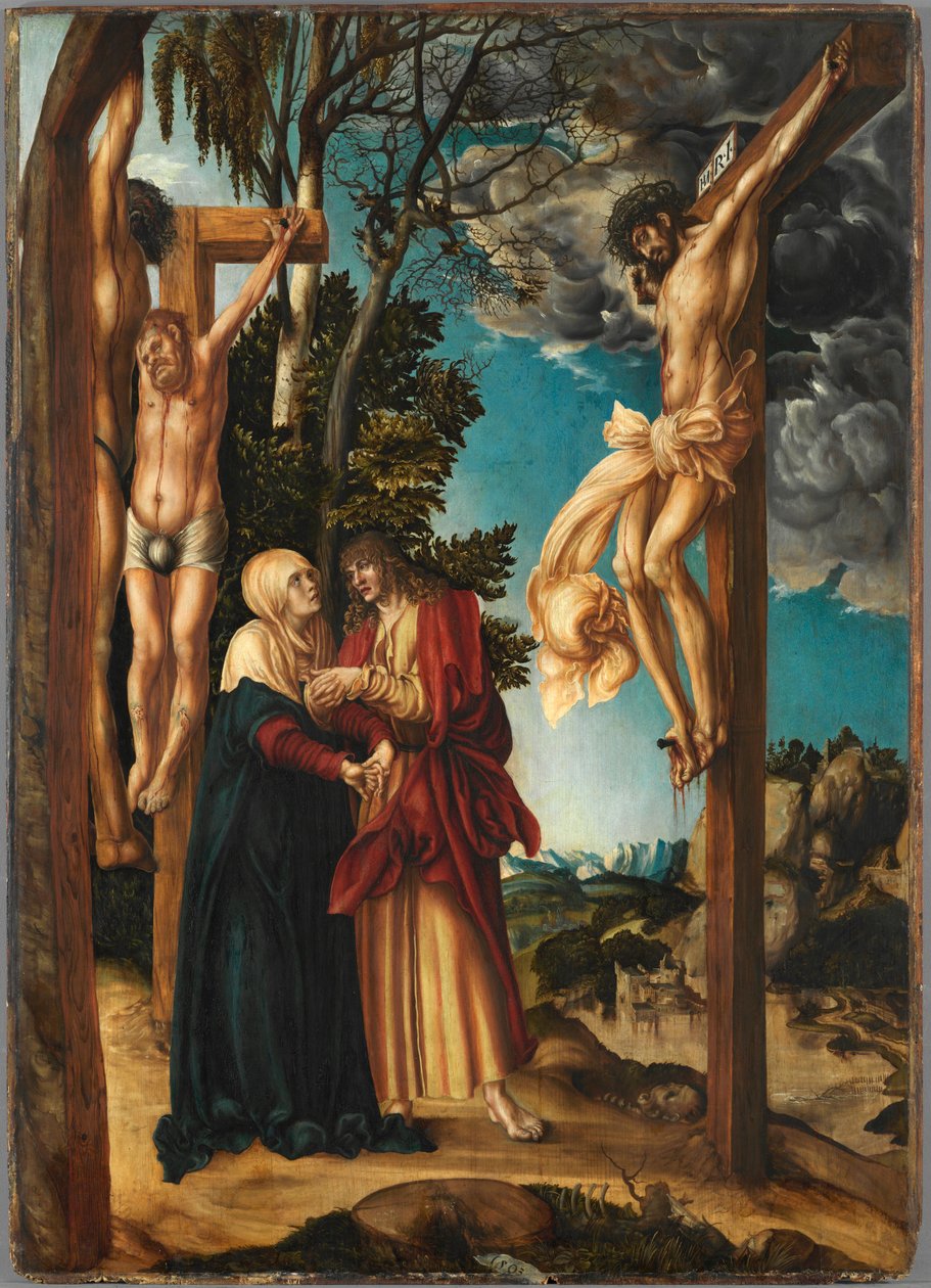 Die Kreuzigung, von Cranach, Lucas, der Ältere (1472-1553) von Lucas the Elder Cranach