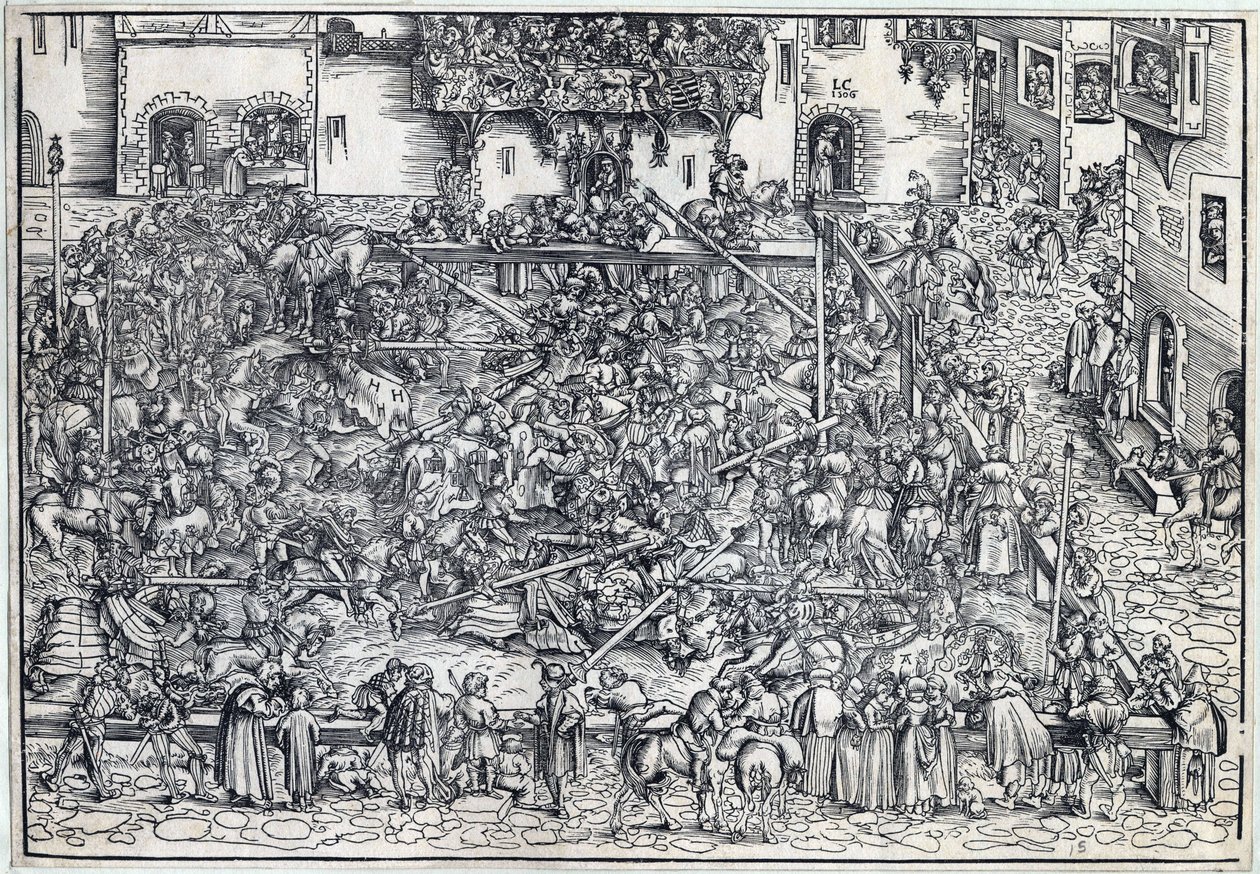 Turnier von Lucas the Elder Cranach