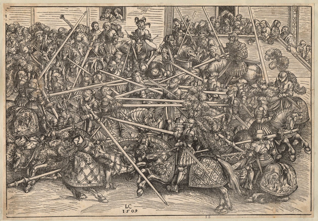 Turnier von Lucas the Elder Cranach