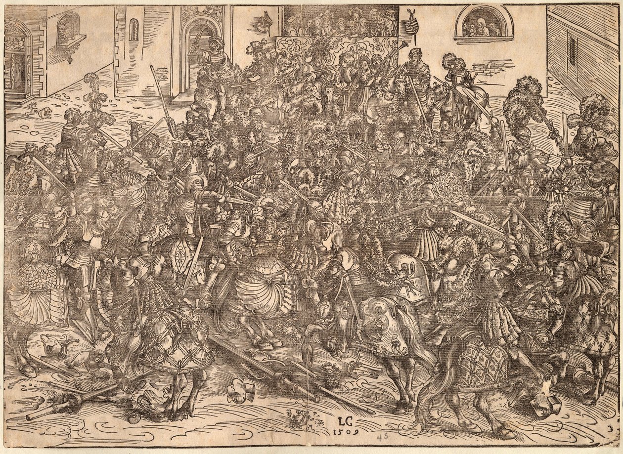 Turnier von Lucas the Elder Cranach