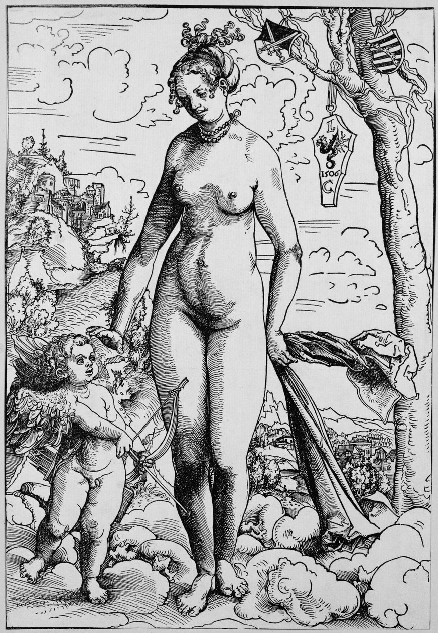 Venus und Amor von Lucas the Elder Cranach