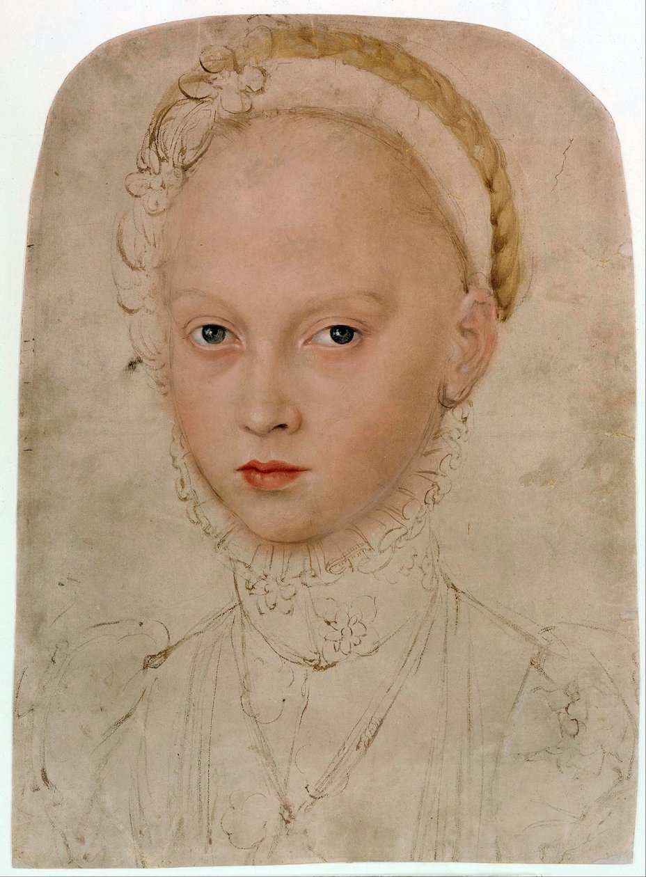 Elisabeth von Sachsen (1552-1590), Pfalzgräfin von Simmern von Lucas the Younger Cranach