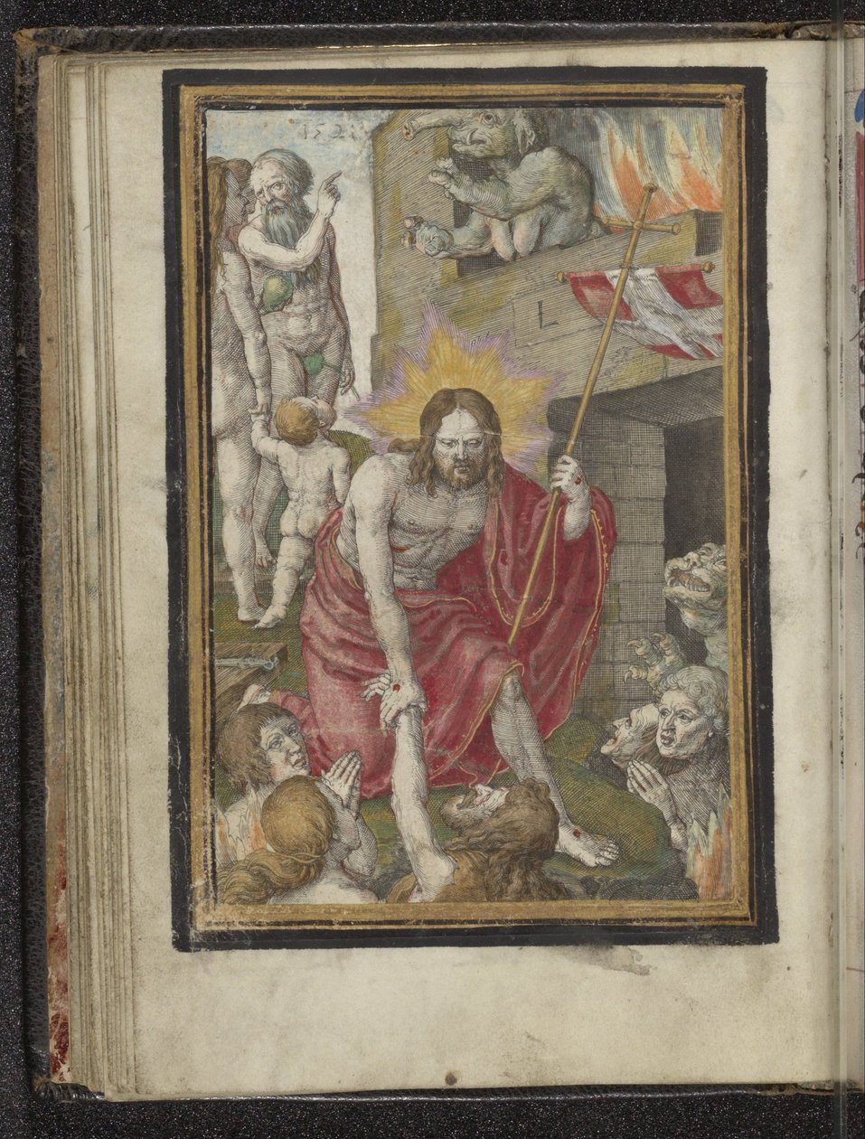 Abstieg in die Vorhölle von Lucas van Leyden