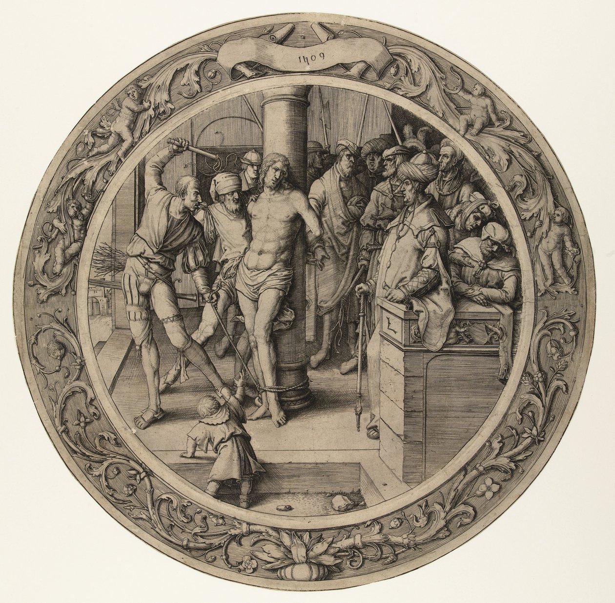 Die Geißelung Christi von Lucas van Leyden