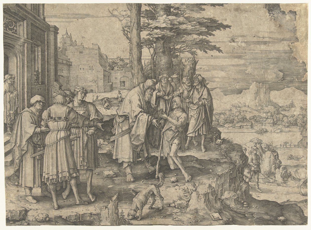 Die Rückkehr des verlorenen Sohnes von Lucas van Leyden