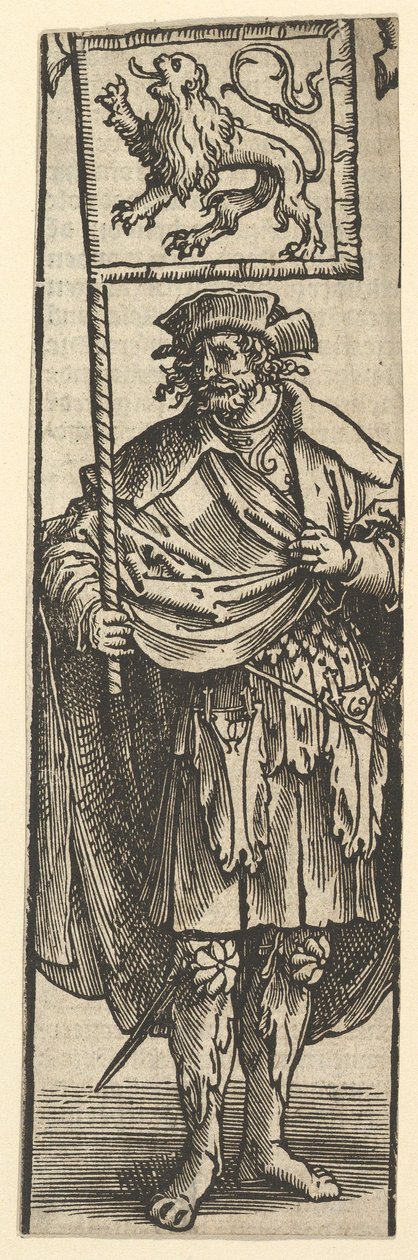 Dirk, erster Graf von Holland, 1517 von Lucas van Leyden