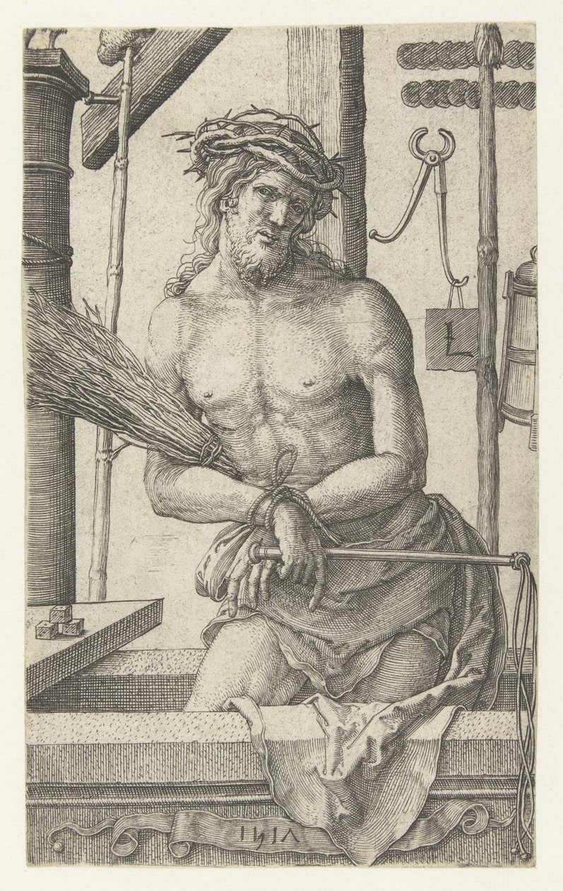Mann der Schmerzen von Lucas van Leyden