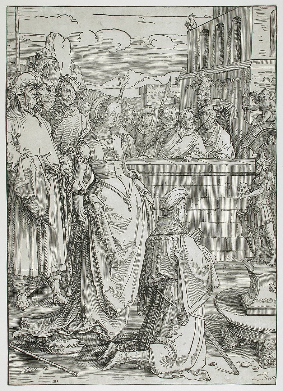 Salomos Götzendienst von Lucas van Leyden