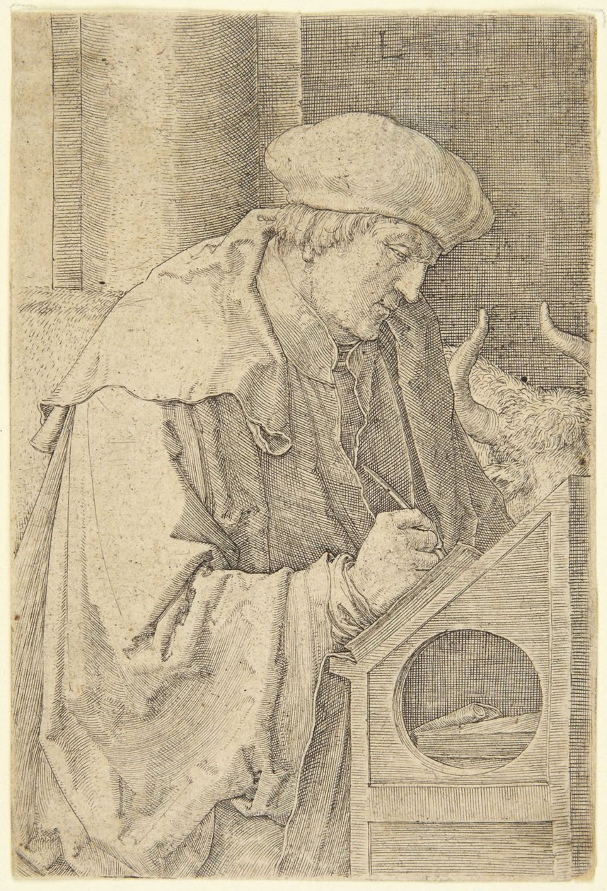 Der heilige Lukas von Lucas van Leyden