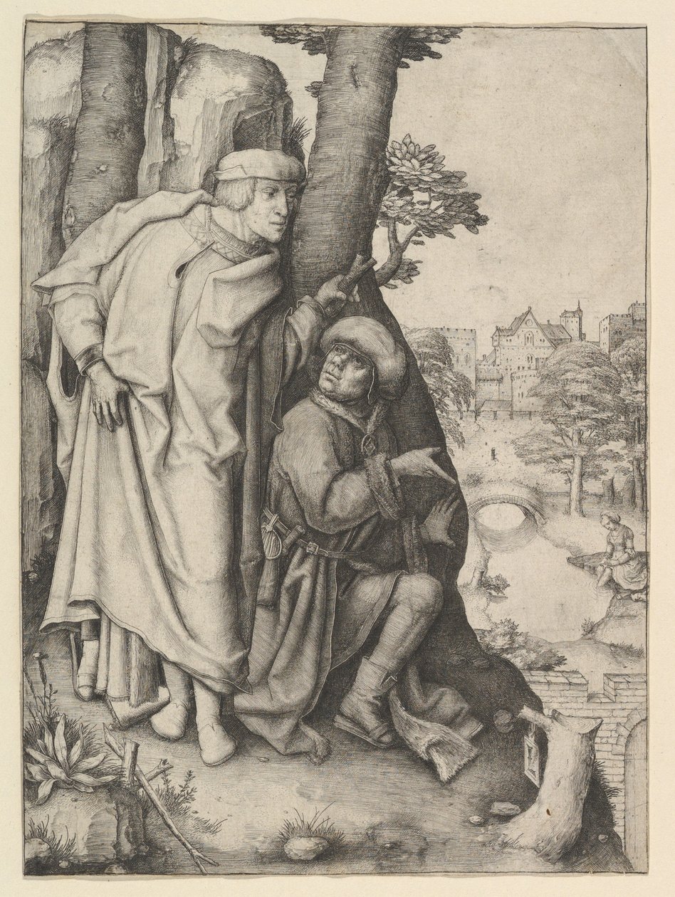 Susanna und die beiden Alten von Lucas van Leyden