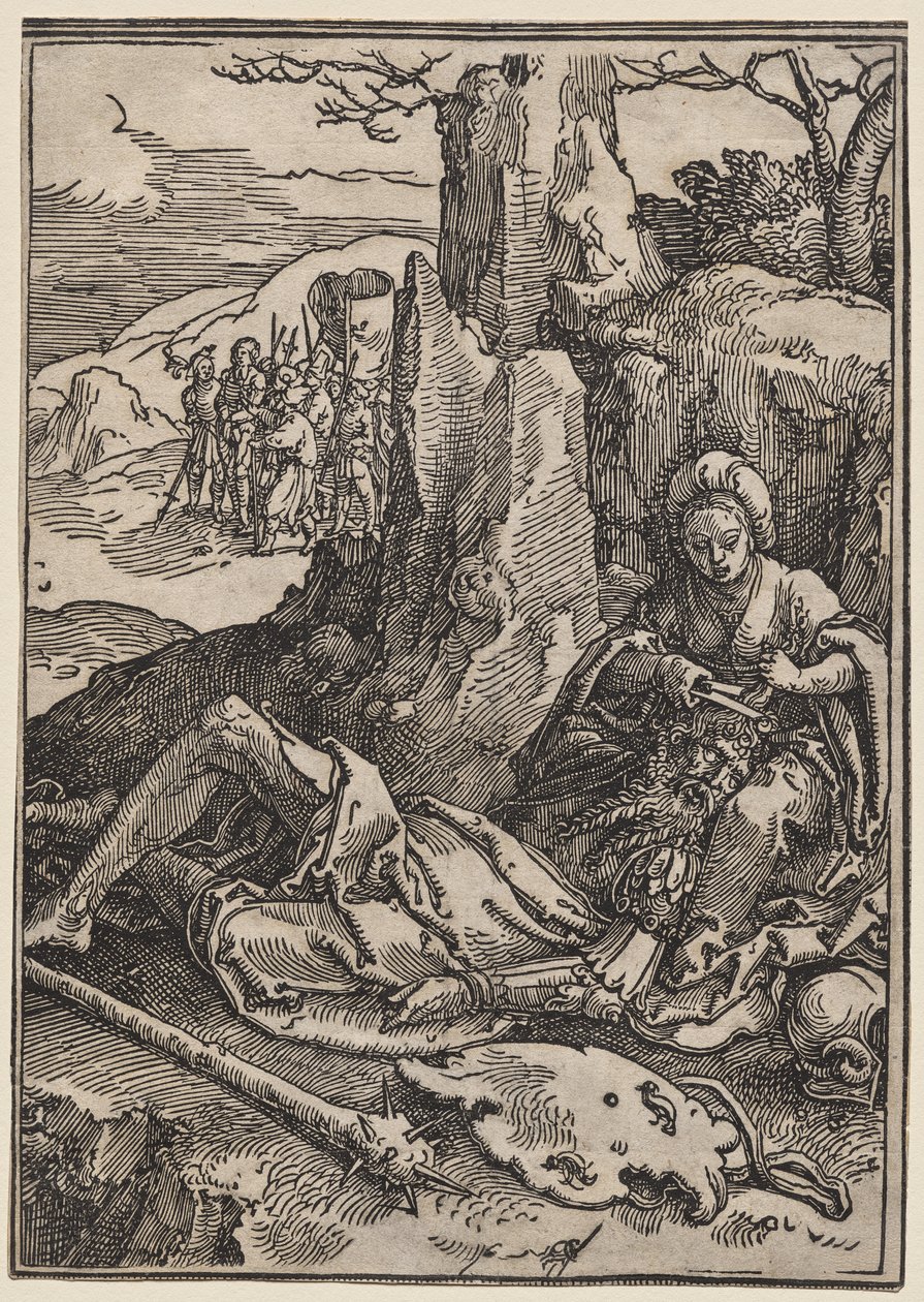 Die Macht der Frauen: Samson und Delilah von Lucas van Leyden