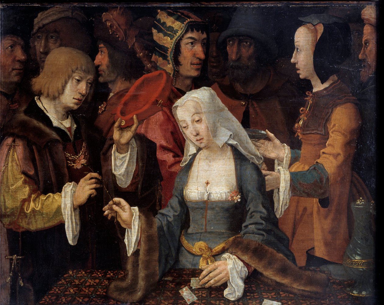 Die Kartenspieler von Lucas van Leyden