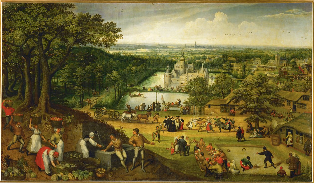 Herbstlandschaft von Lucas van Valckenborch