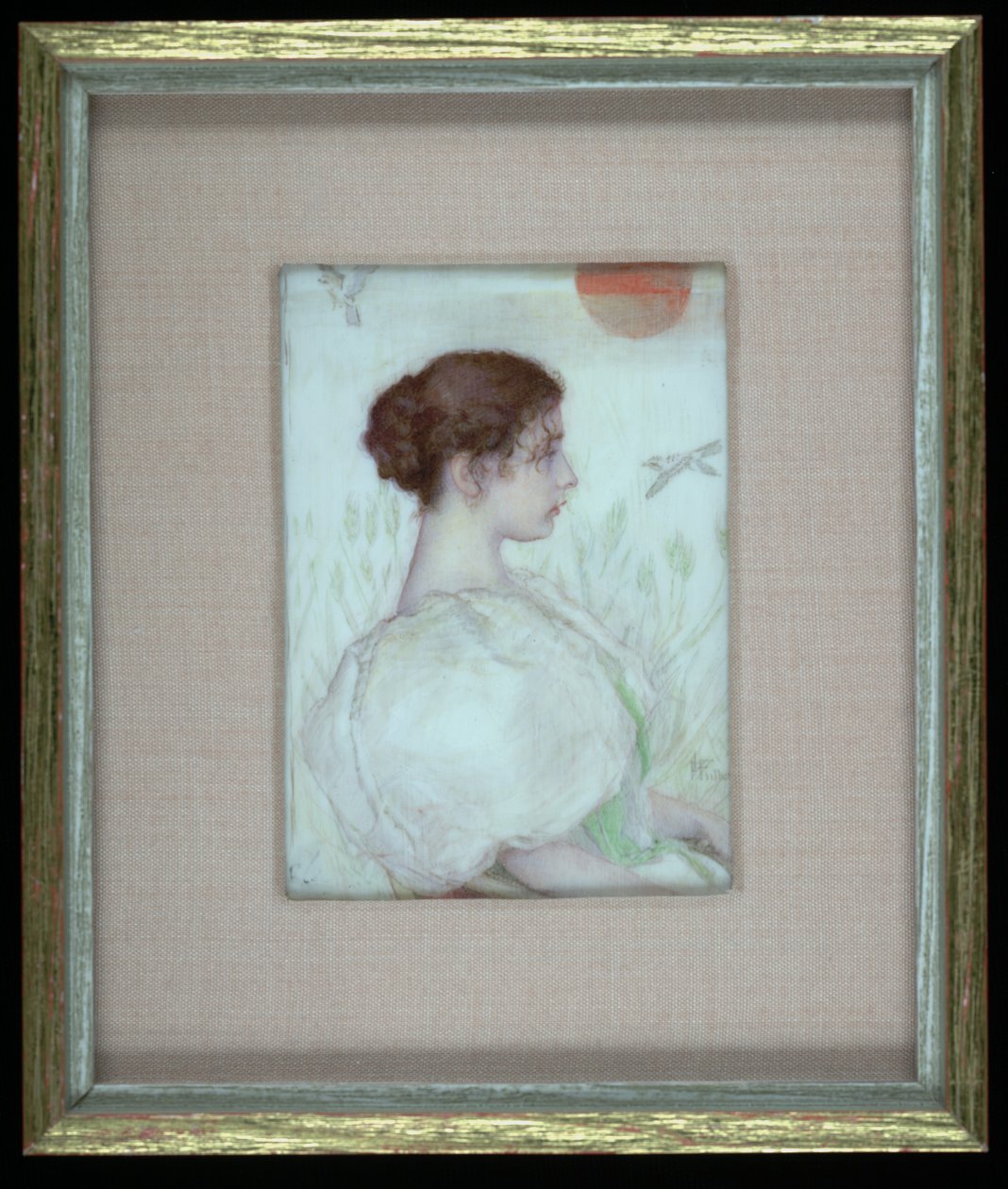 Kopf eines jungen Mädchens, ca. 1900 von Lucia Fairchild Fuller