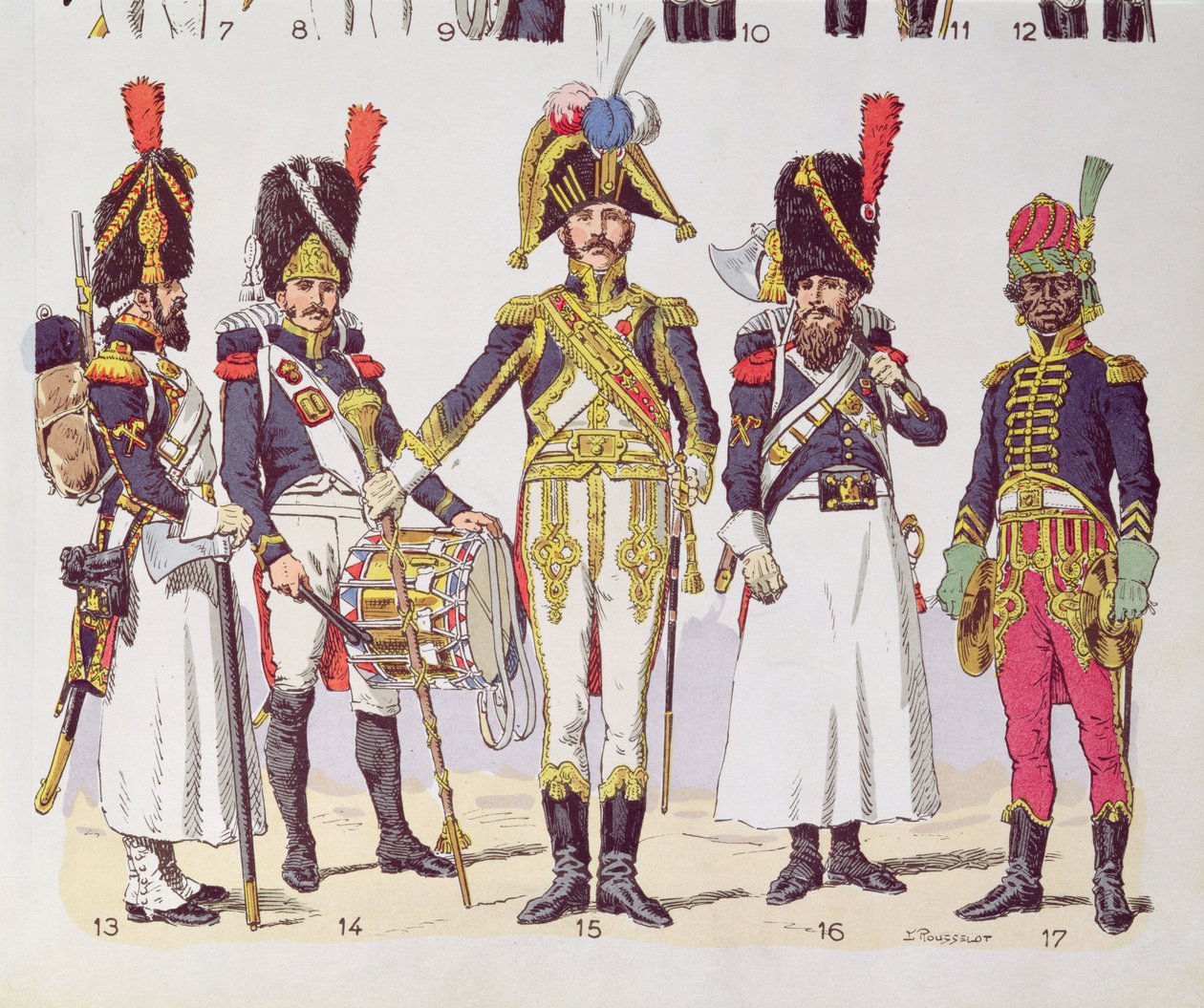 Grenadier Guards des Ersten Kaiserreichs von Lucien Rousselot