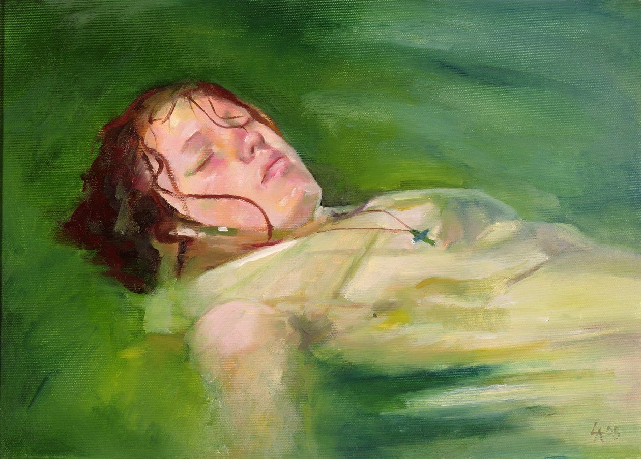 Mädchen treibt, 2004 von Lucinda Arundell