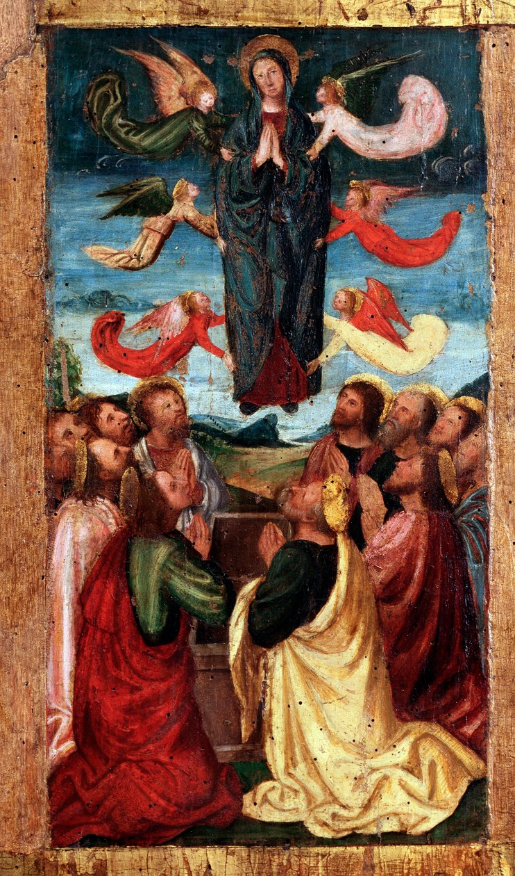 Geheimnisse des Rosenkranzes: Himmelfahrt der Jungfrau von Ludovico Brea