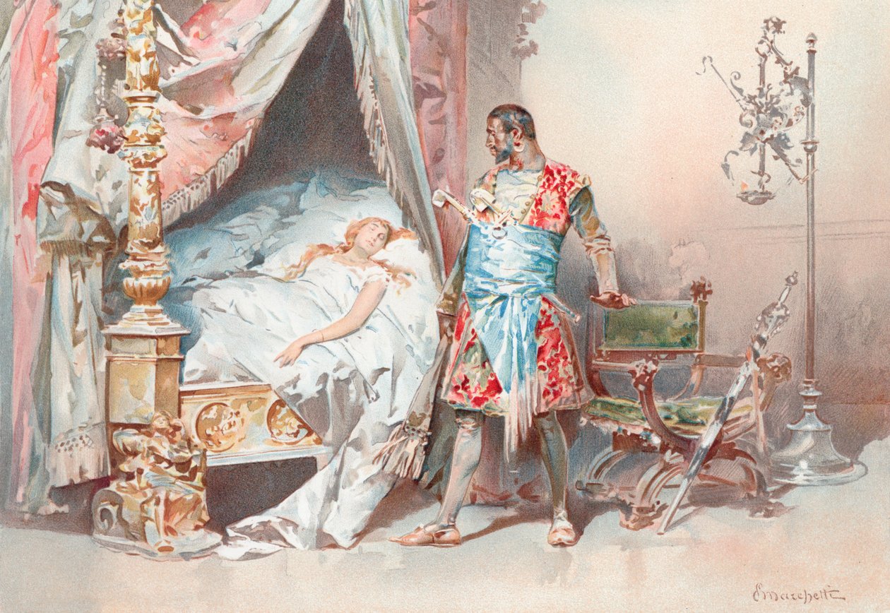 Illustration zu Shakespeares Othello von Ludovico Marchetti