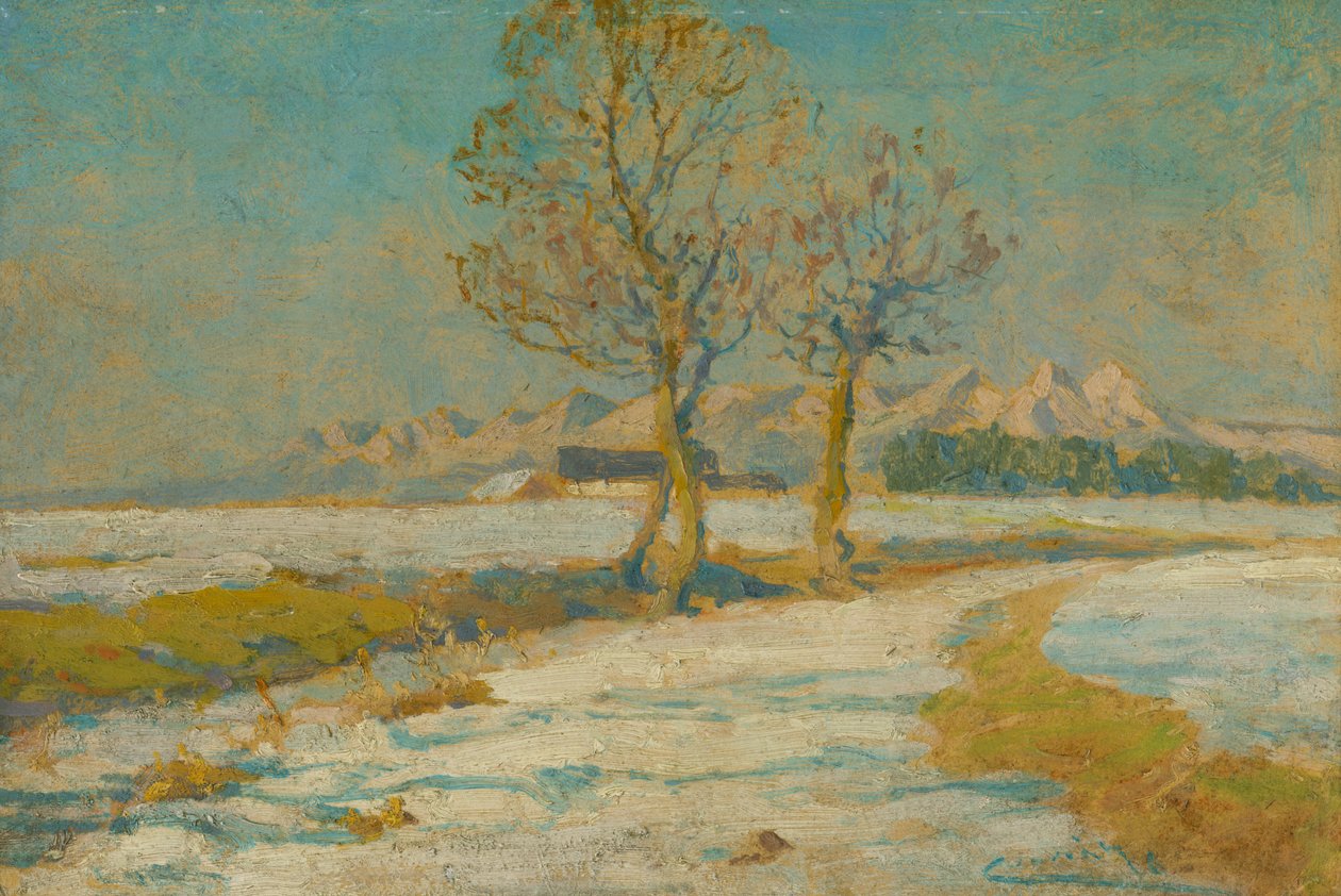 Winterlandschaft in den Tatra von Ludovit Cordak