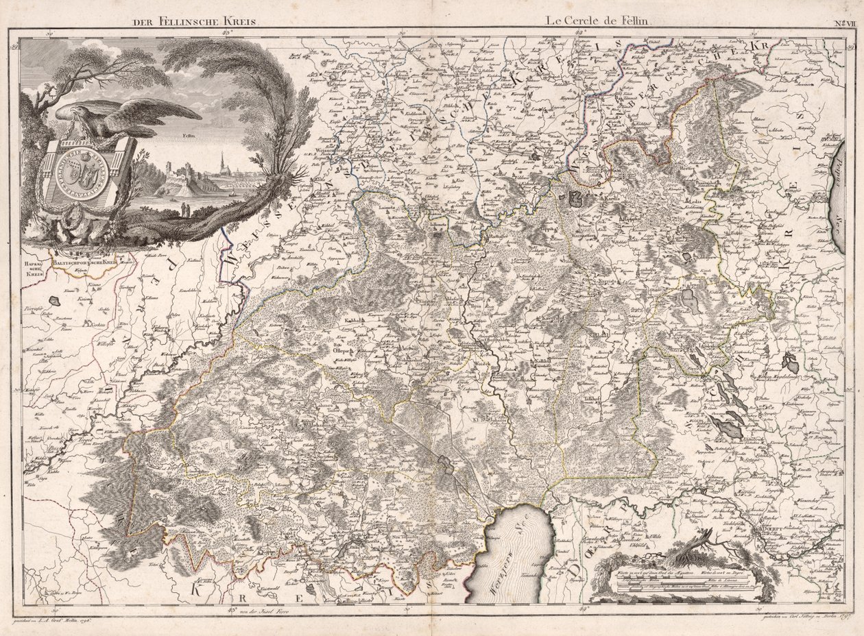 Der Fellinsche Kreis von Ludvig August; Hartknoch Mellin