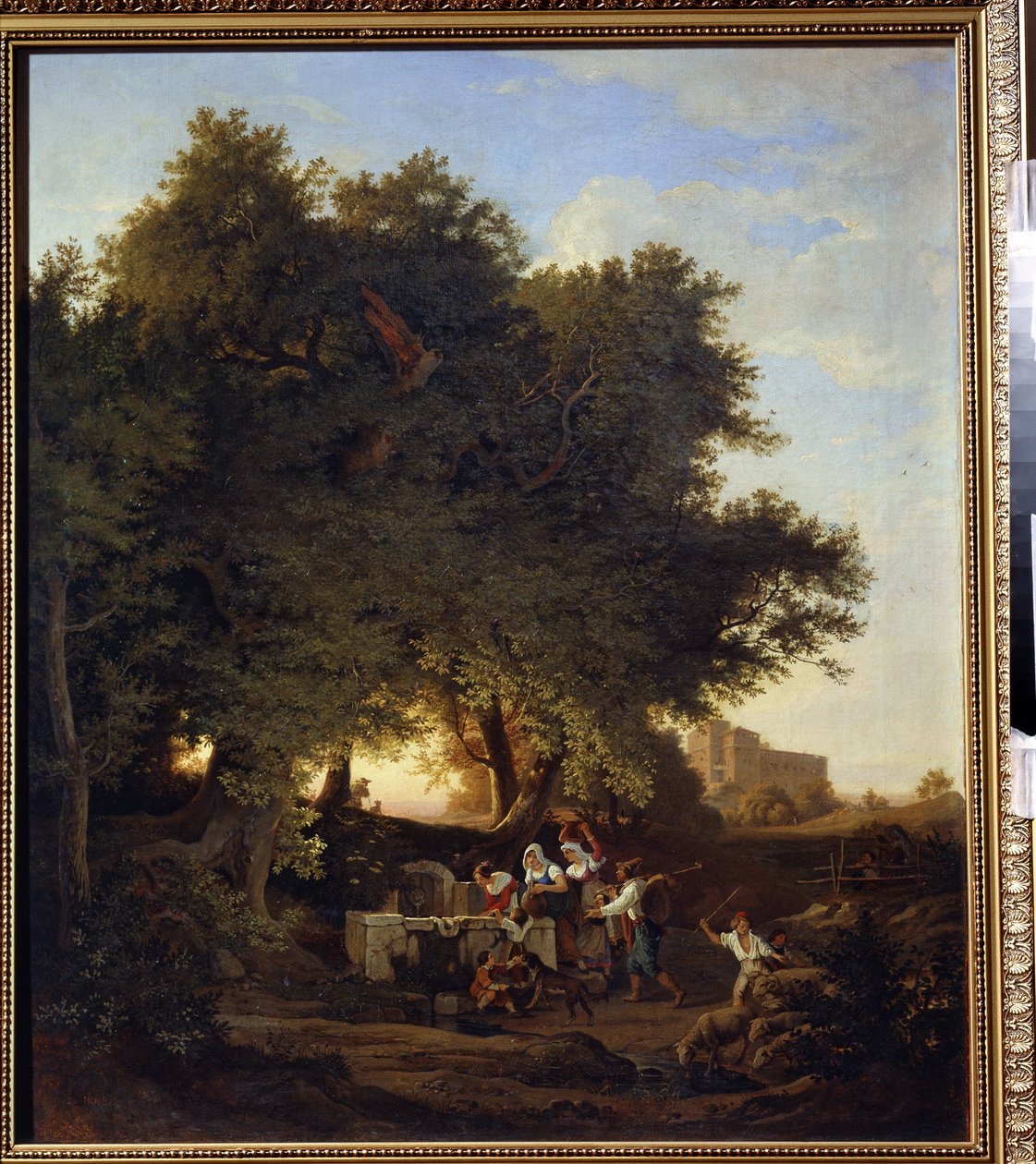 Am Brunnen von Ludwig Adrian Richter