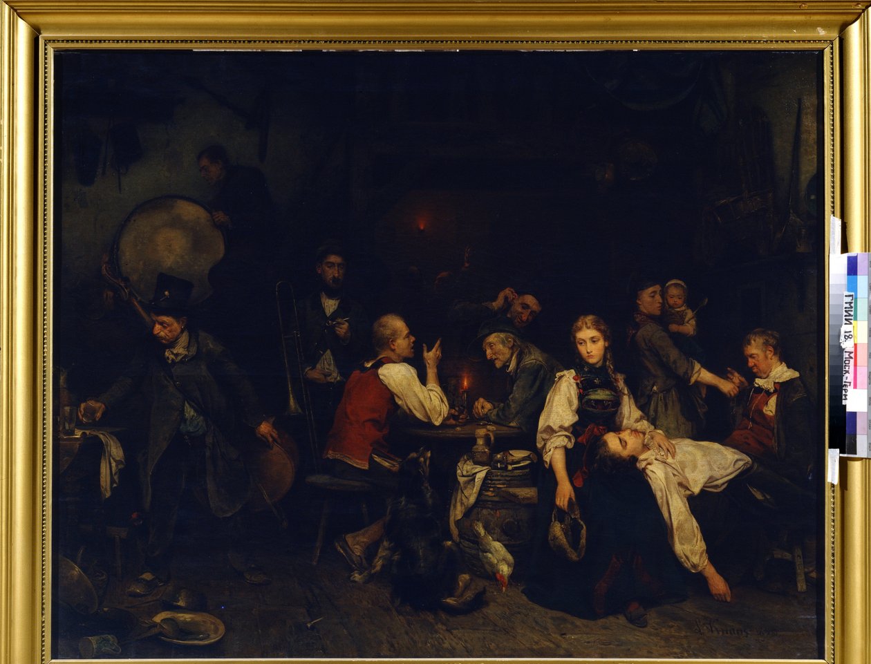 Der Morgen nach der Feier von Ludwig Knaus