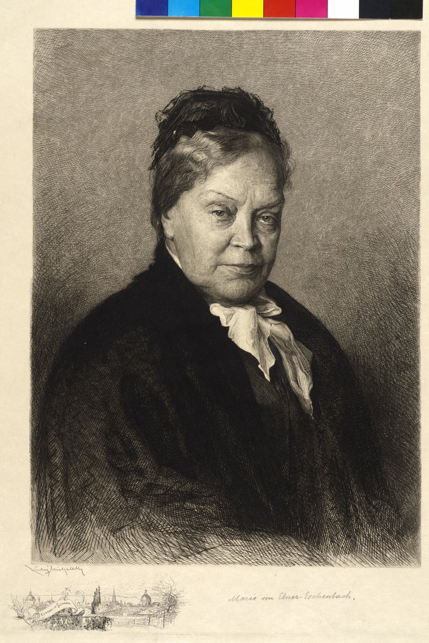 Marie von Ebner-Eschenbach von Ludwig Michalek