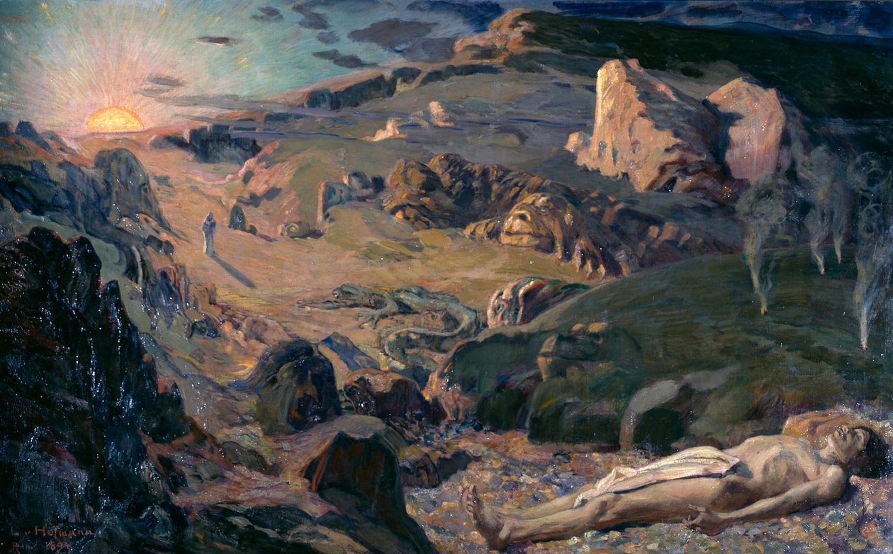 Tal des Schreckens von Ludwig von Hofmann