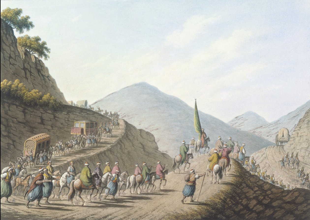 Das Balkangebirge, Tafel 2, veröffentlicht von William Watts von Luigi (after) Mayer