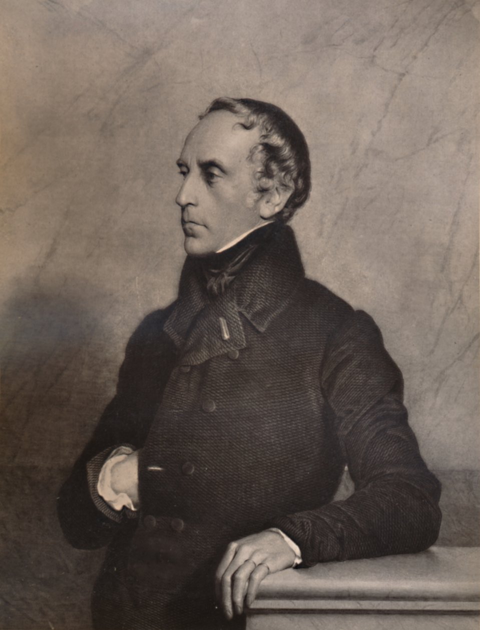 François Pierre Guillaume Guizot, französischer Politiker und Historiker von Luigi Calamatta