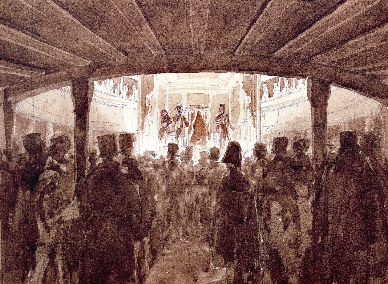 Das Innere des Teatro Sant