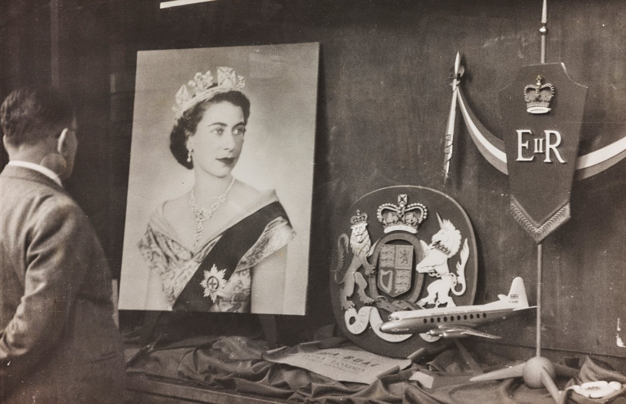 Willkommen für die Königin von England Elizabeth II von Luigi Leoni