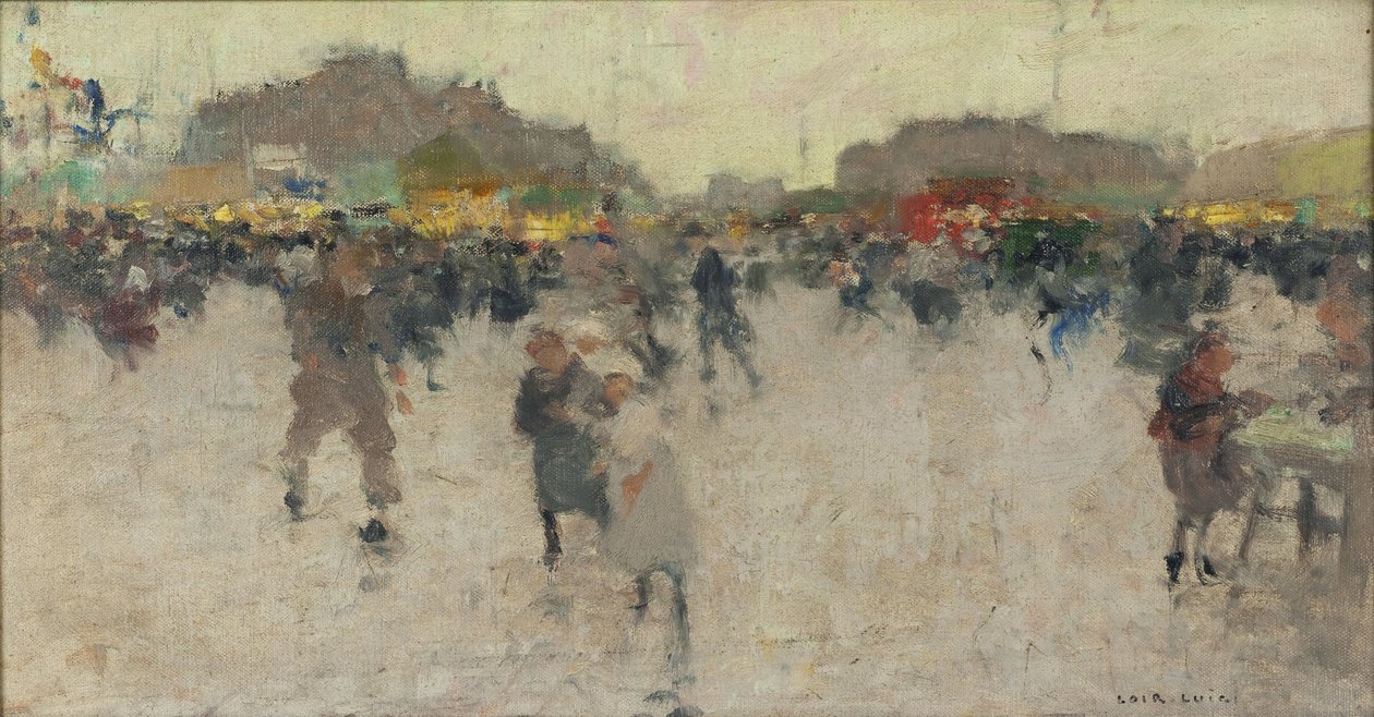 Fête de la place du Trône, Paris, ca. 1890 von Luigi Loir