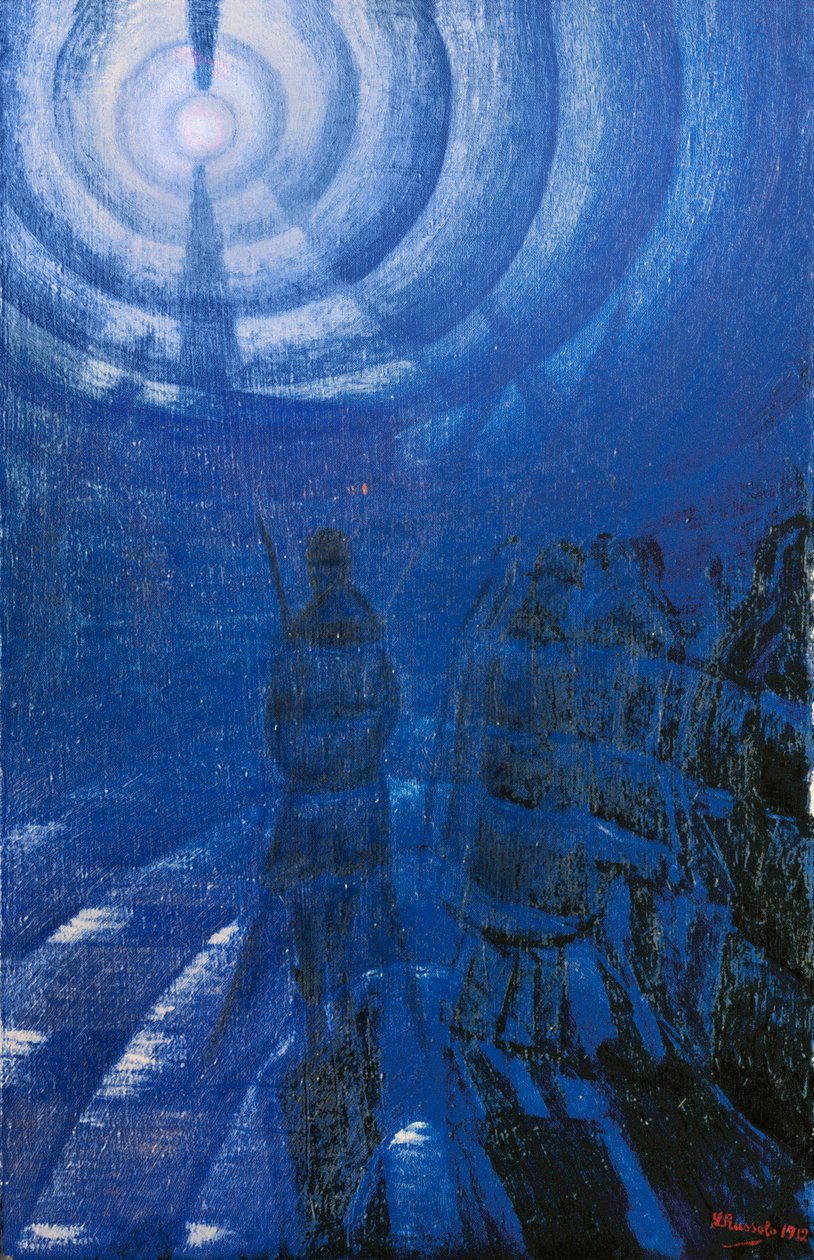 Festigkeit des Nebels von Luigi Russolo