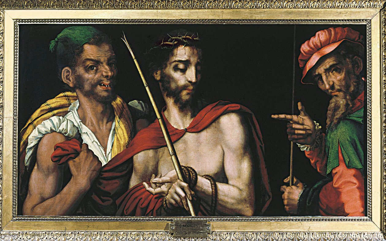 Christus vor Pontius Pilatus von Luis de Morales