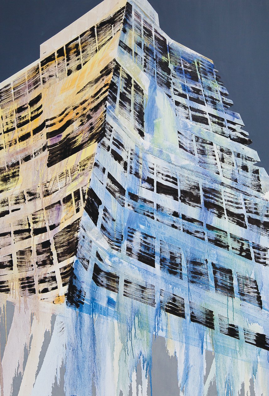 Arbeit in Fortschritt V, 2014 von Luke M Walker