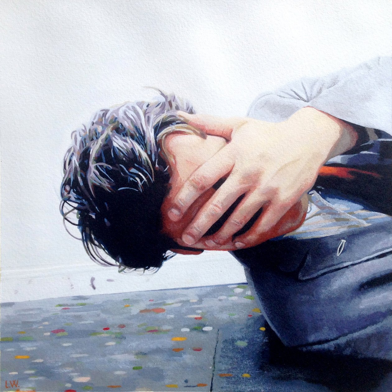 Fledermäuse sind im Glockenturm, c.2013 von Luke Waller